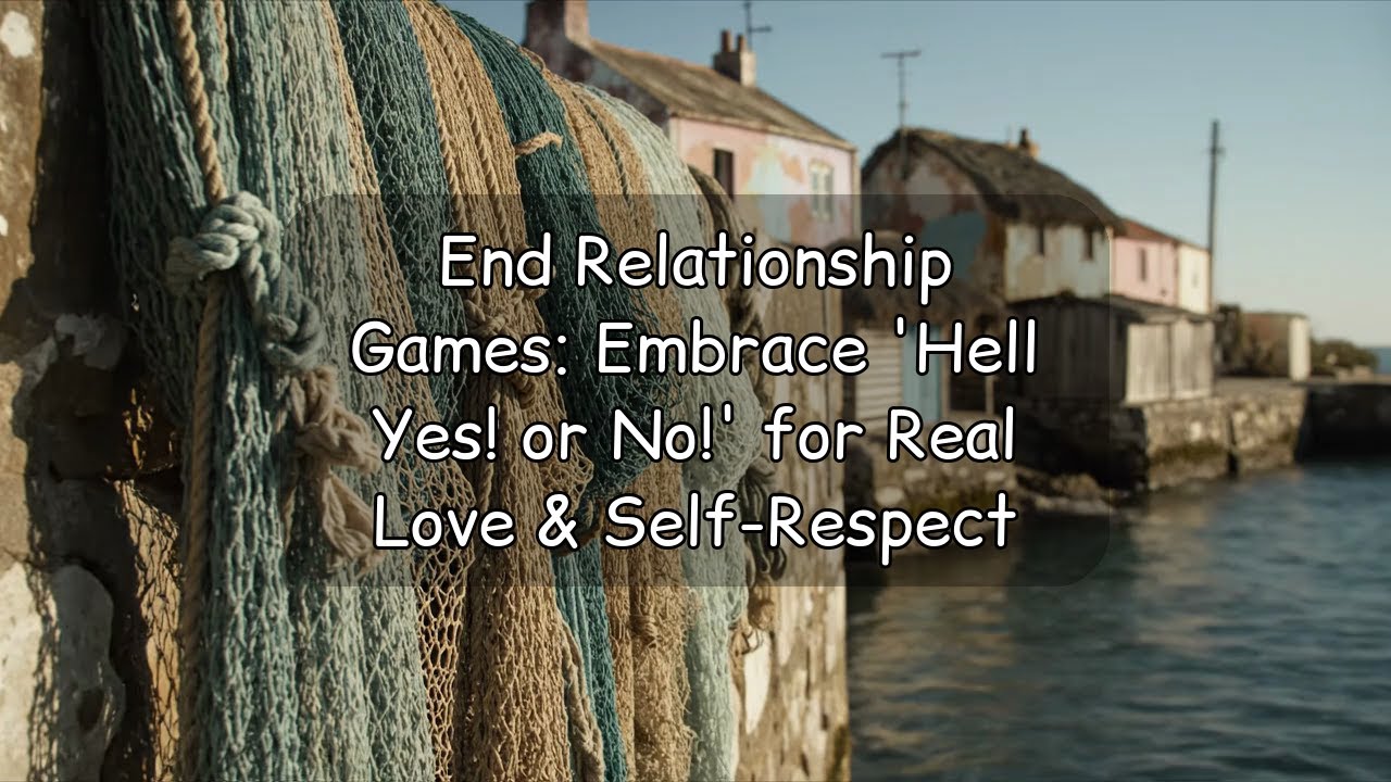 End Relationship Games: Embrace 'Hell Yes! or No!' for Real Love & Self-Respect