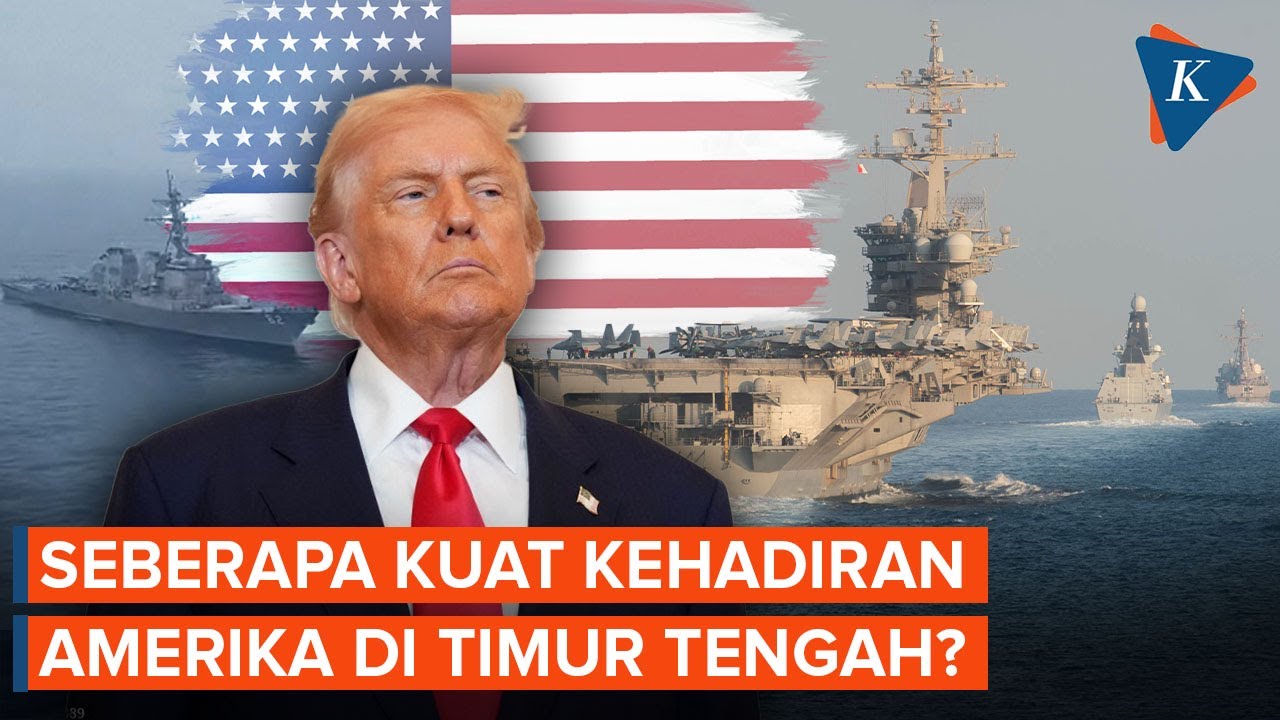 Jika Benar Akan Menyerang Iran, Seberapa Kuat Amerika Serikat di Timur Tengah?