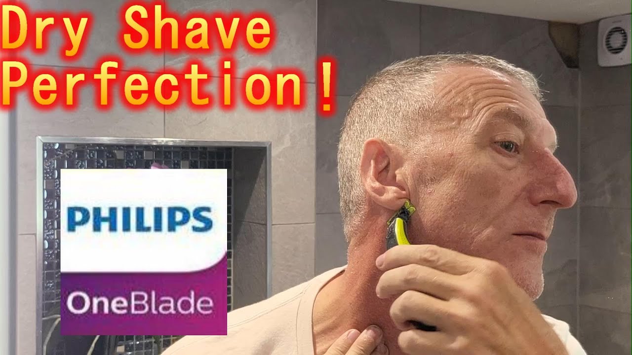 Секрет идеального сухого бритья с Philips OneBlade