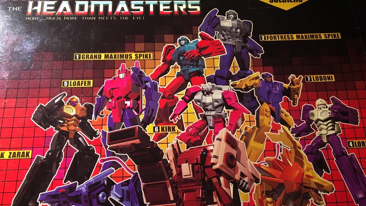 Headmasters Gift Set (G1 Transformers Reissue KO) | Adult Collector's Guide To Vintage Transformers