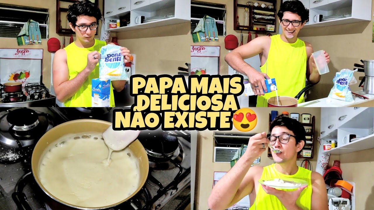 RECEITA DE PAPA DE FARINHA DE TRIGO | SUA FAMÍLIA VAI AMAR