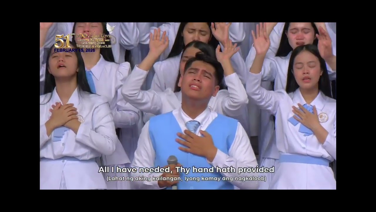 What A GOD/ Yaweh |by:IBC (Lyrics Video) | ft. JMCIM (Youth & Singles Choir) 