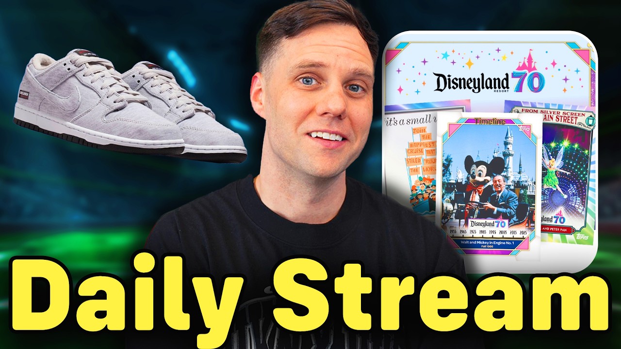 DAILY STREAM: COSTCO DUNK RESTOCK & TOPPS DISNEY