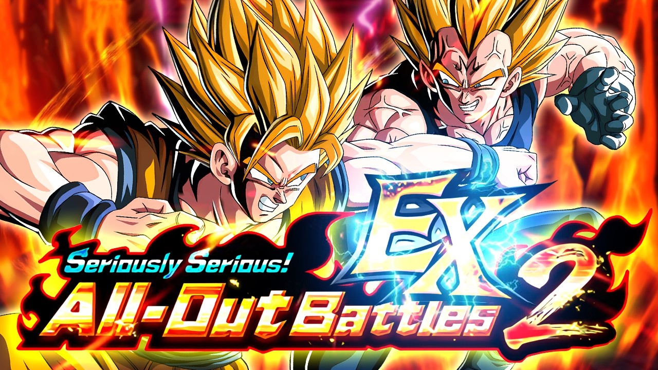 ALL EX MISSIONS DONE VS. MAJIN VEGETA + SSJ2 ANGEL GOKU! SERIOUSLY SERIOUS 2! (Dokkan Battle)