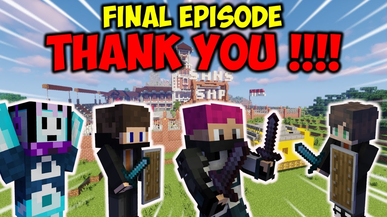 EPISODE TERAKHIR !! AKHIR CERITA PERANG DI SANS SMP S4 #FINAL EPISODE - Minecraft Indonesia