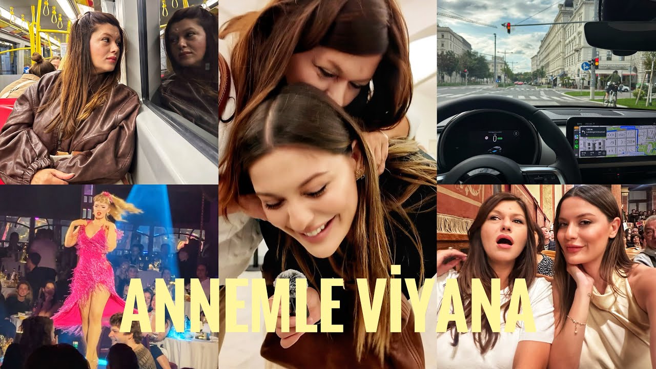 Annemle Viyana'dayım! | Mozart Concerts, Yemekler, Uzun Araba Yolculuğu #melylog