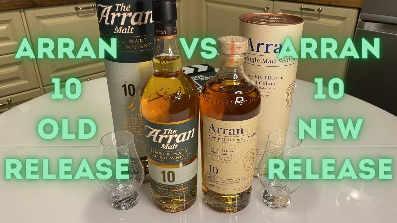 Arran 10 старый и новый релиз / обзор на виски, дегустация и сравнение