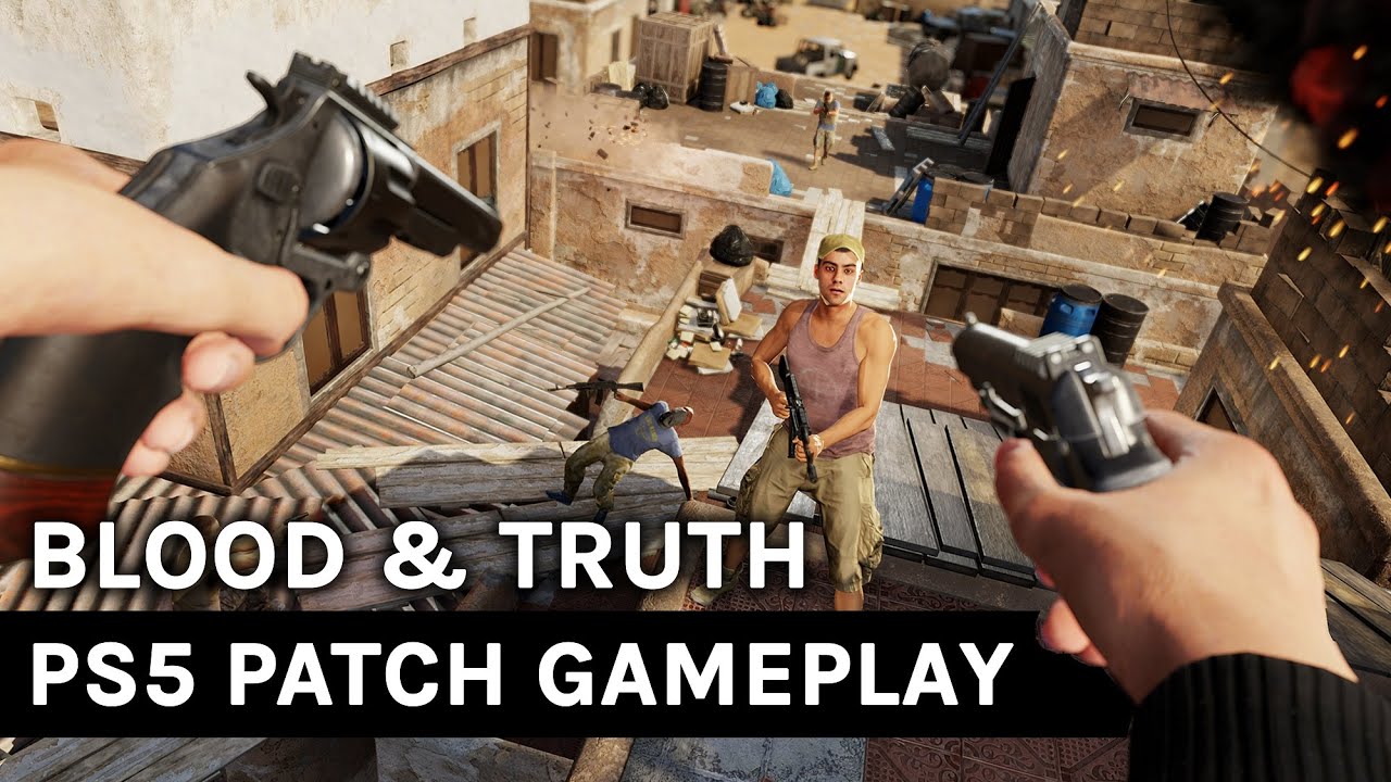 Blood & Truth: 9-Minutes Of New PS5 Patch Updated Visuals Gameplay