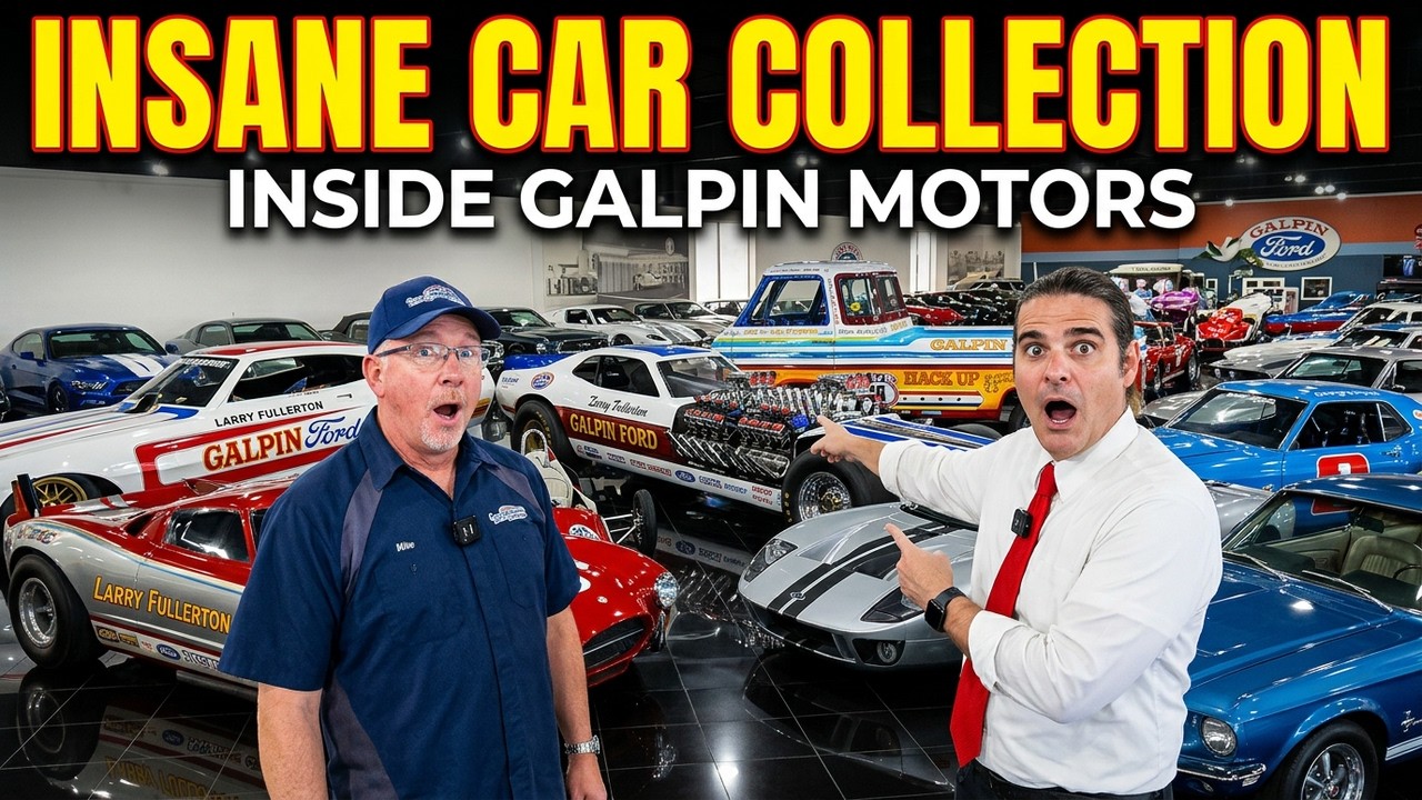 4 Crazy Cars You Won't Believe Are Inside Galpin Motors with Beau Boeckmann