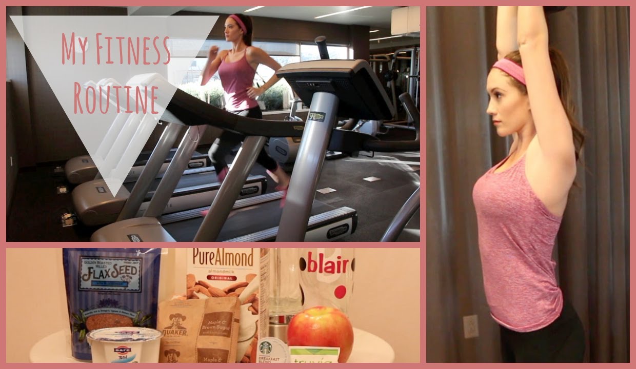 My Fitness Routine! Food - Outfit - Workouts :) | Blair Fowler