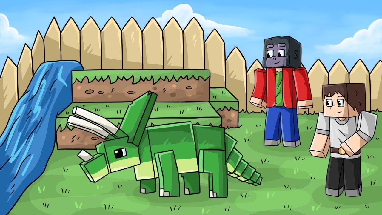 Máme TRICERATOPSE! 🤩 (Minecraft Dinosauři #16)