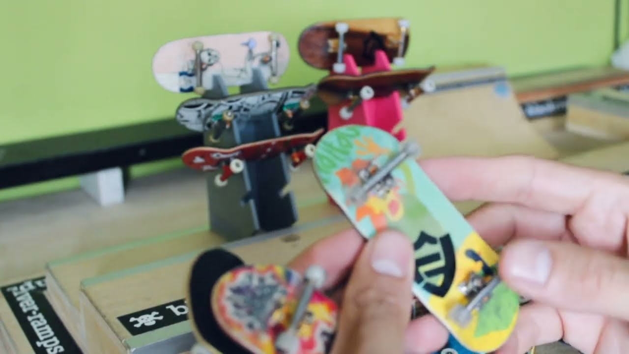 Muestro mis setup de Fingerboard