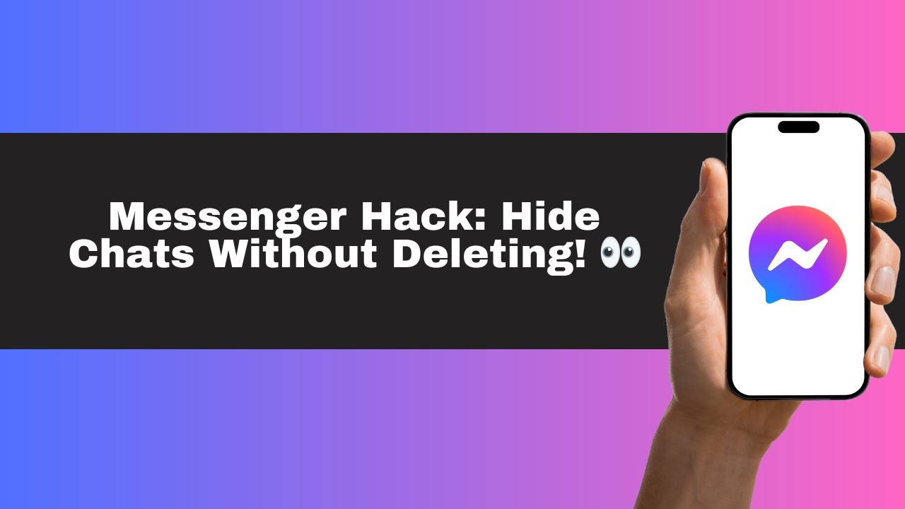 How to Archive Chats on Messenger 📩 | Hide Messages Without Deleting!