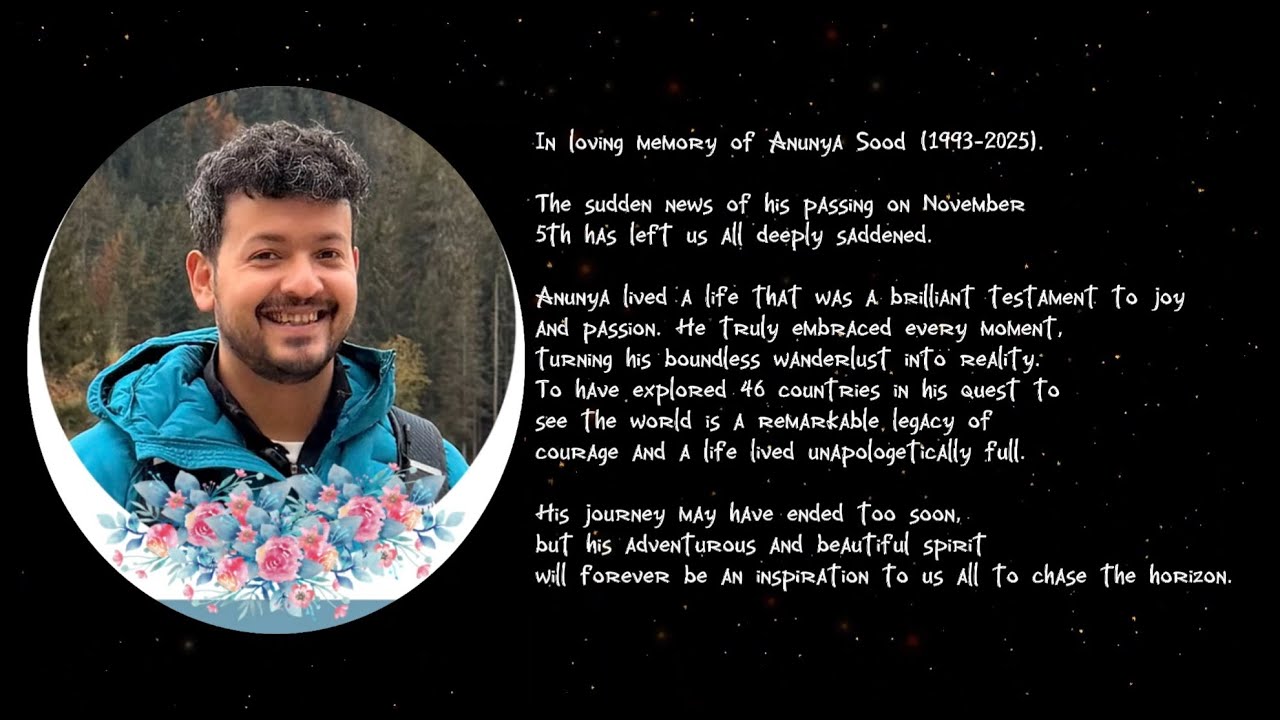 Tribute to The OG Youtuber | Ft. Anunay Sood | In loving memory.