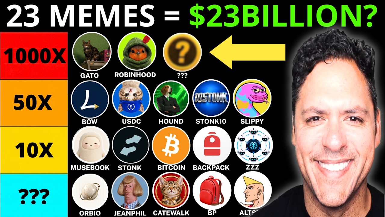 🔥23 BILLIONAIRE-MAKER MEME COINS TO BUY NOW &ndash; ONLY 6 COULD 500-1000X?!