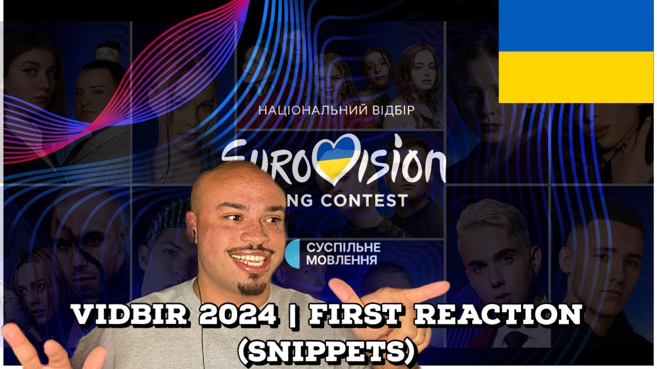 🇺🇦 REACTING TO ALL VIDBIR 2024 ENTRIES | VIDBIR 2024 FIRST REACTION