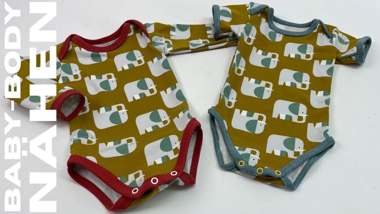 Baby-Body nähen in 5 Schritten (perfekt für Anfänger!)