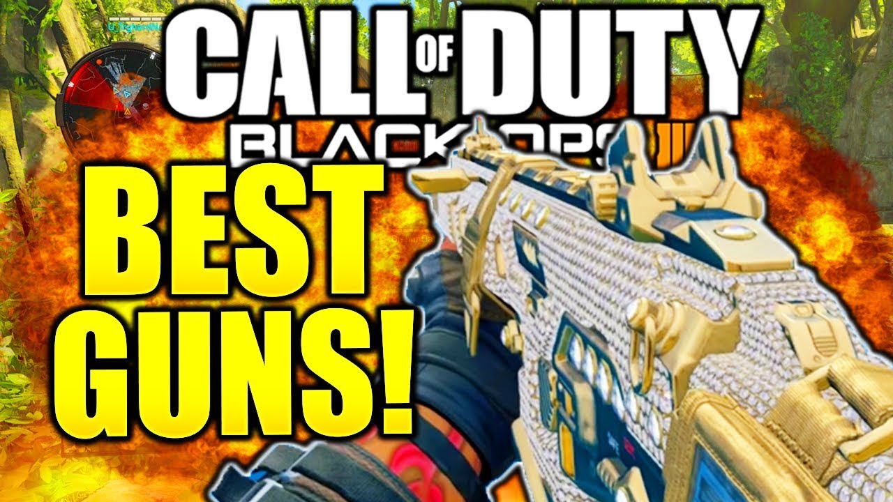 BEST ASSAULT RIFLE IN BLACK OPS 4! BEST GUNS COD BLACK OPS 4 TOP WEAPONS COD BO4!