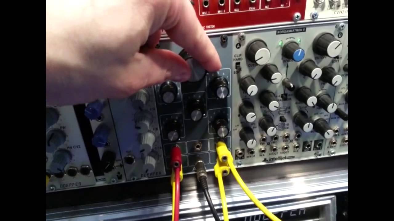 AQA ElektriX Filter 24dB Transistor Cascade VCF Demo Video