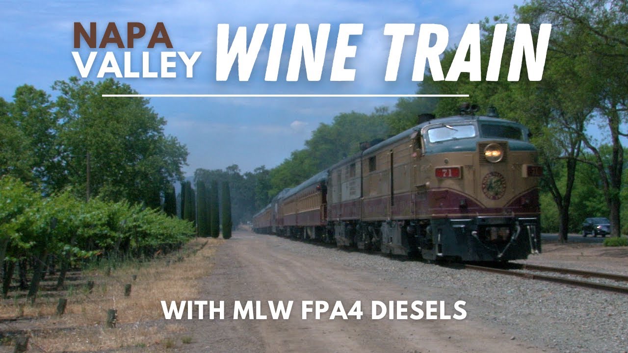 MLW FPA4 on the Napa Valley Wine Train