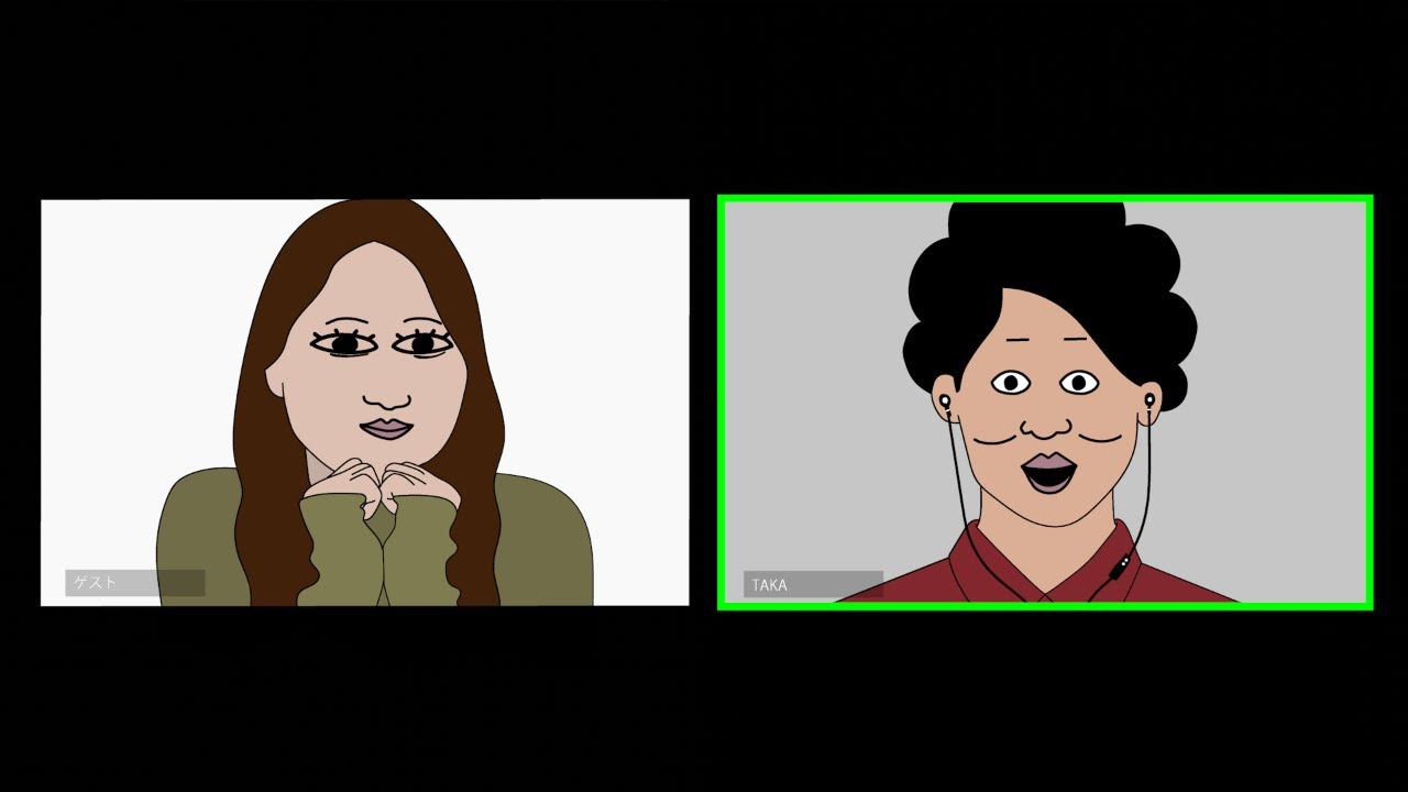 【アニメ】リモート相手の女性が、多分まぶたに目描いてるやつｗｗｗｗｗｗｗｗｗｗｗｗｗｗ