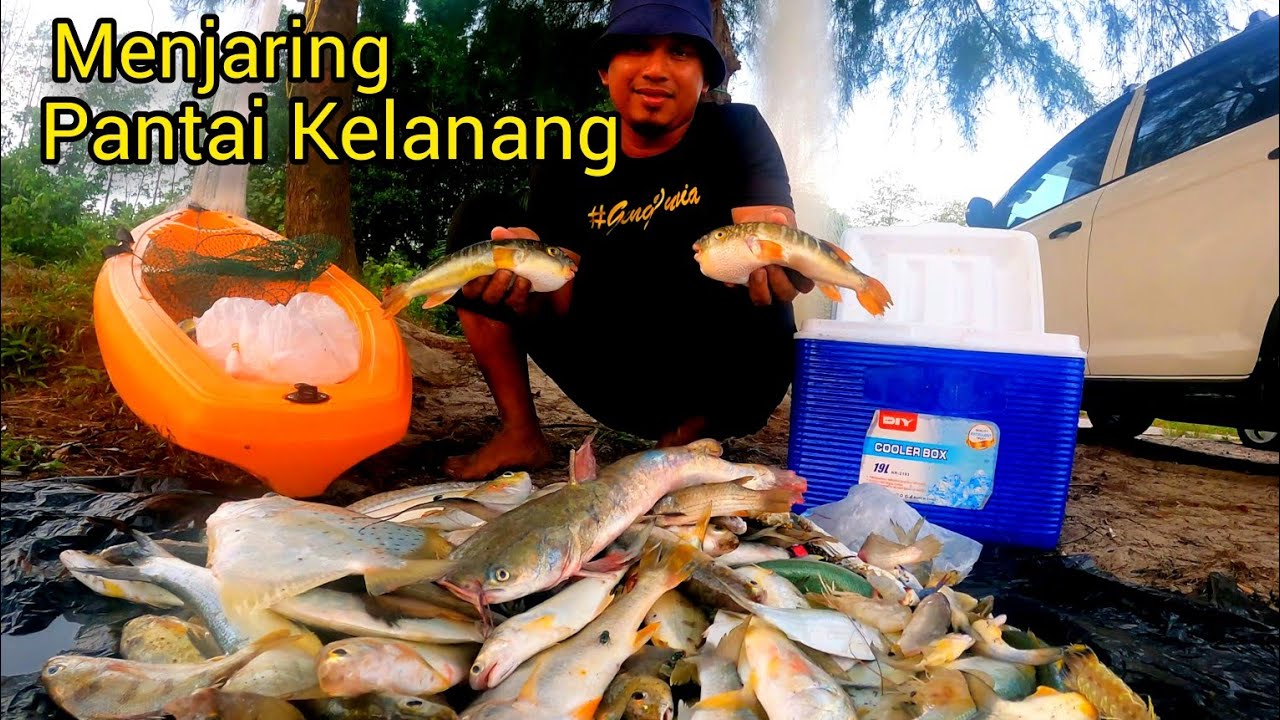 Port Baik cari ikan di Pantai Kelanang #gengdunia