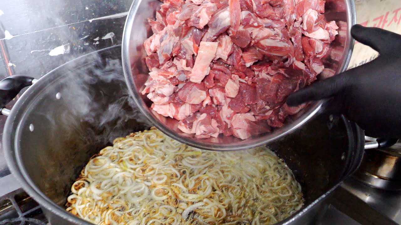 Еда Global Foods в Корее, Узбекский плов, Сухожилия, Булгоги | Корейская уличная еда