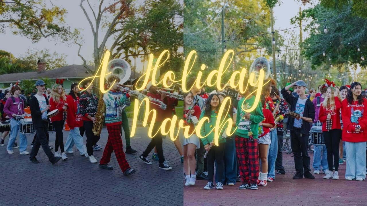A Holiday March! Neighborhood Winter Concert | A Very Merry Lexmas Ep. 8 🎄🪩🎵