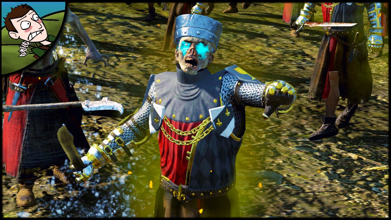 MASSIVE BRETONNIAN ZOMBIE AMBUSH! Total War WARHAMMER Mod Gameplay!