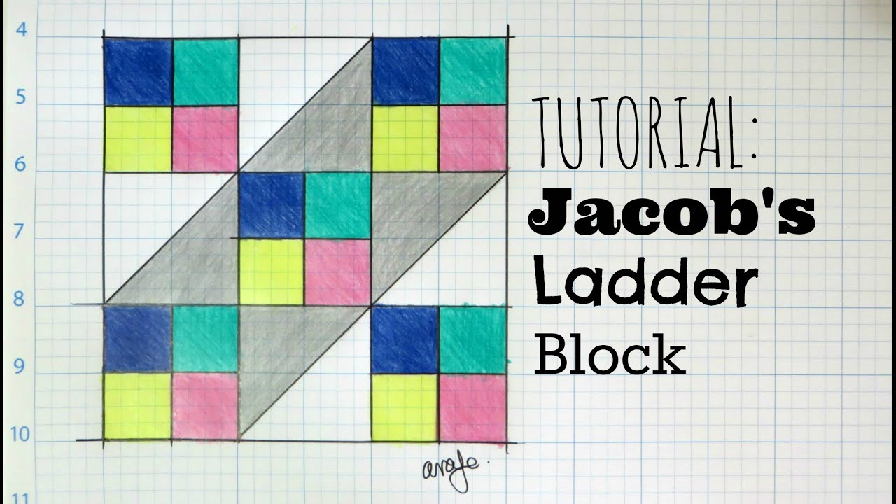 TUTORIAL: Jacob's Ladder Block | 3and3quarters