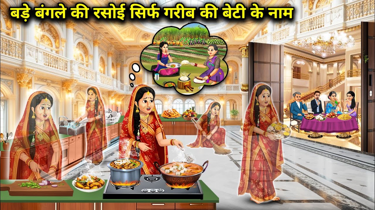 बंगले की रसोई सिर्फ गरीब की बेटी के नाम || The kitchen of the bungalow is only in the name of the...