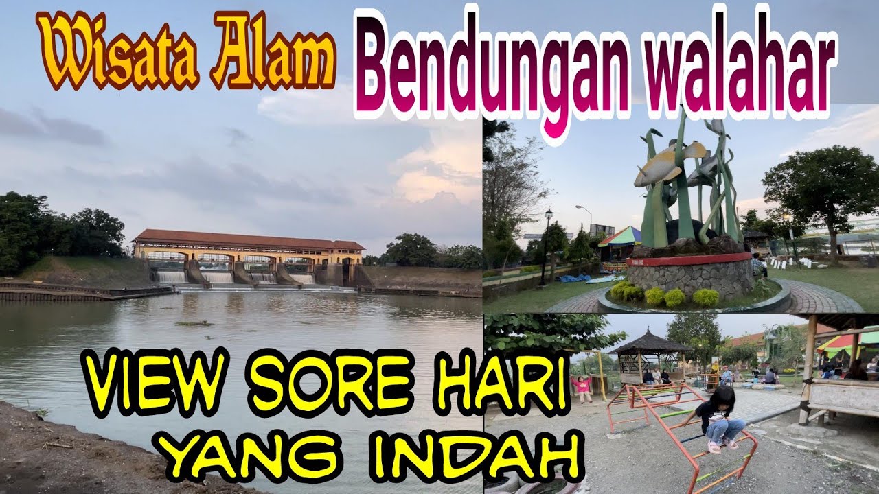 Wisata Alam Bendungan Walahar Karawang Jawa Barat #motovlog #wisataalam #hermanmiharja
