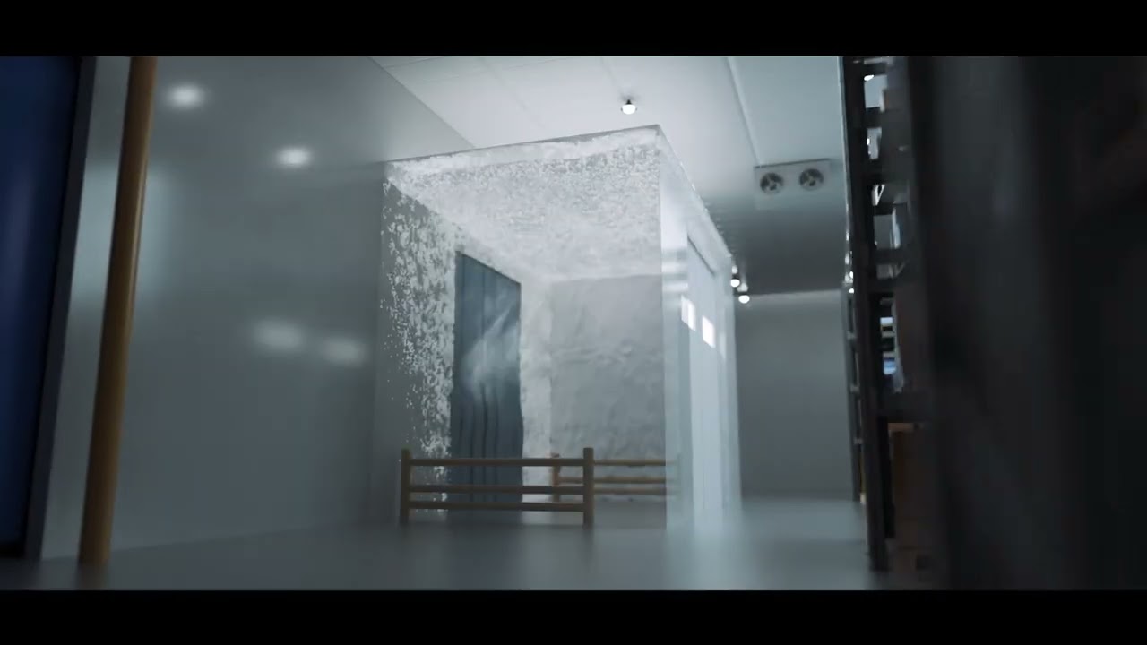 FASTLINK Cold Storage High-Speed Sliding Door in Action