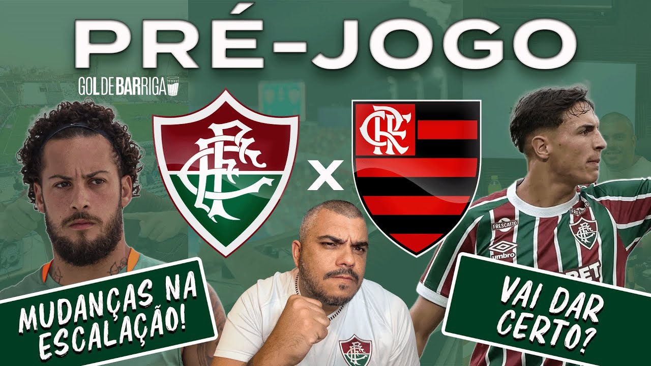 ⚽️FLU COM ESCALAÇÃO DIFERENTE!! | VAI DAR CERTO?? | PRÉ-JOGO FLUMINENSE X FLAMENGO