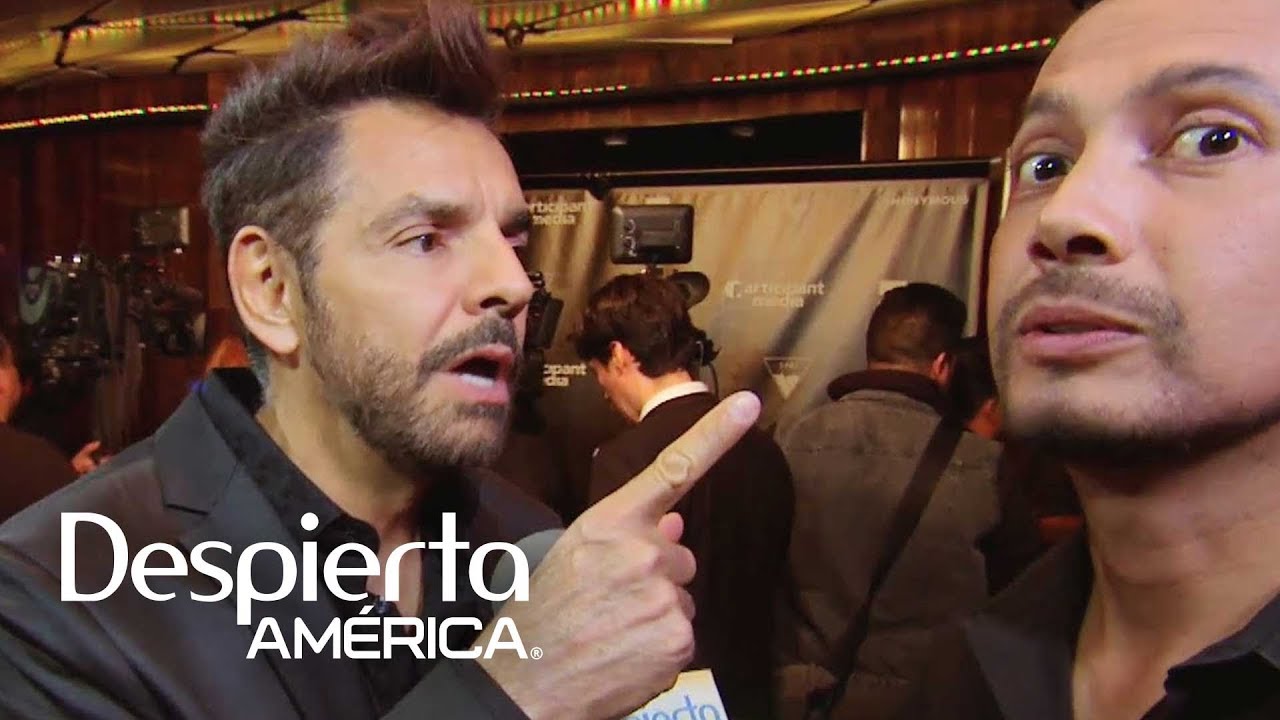Eugenio Derbez bromea sobre la cachetada de Yáñez a un reportero