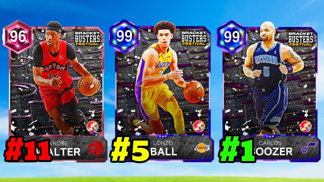 Рейтинг всех карточек фестиваля Bracket Busters от худшей к лучшей в режиме MyTeam NBA 2K26!