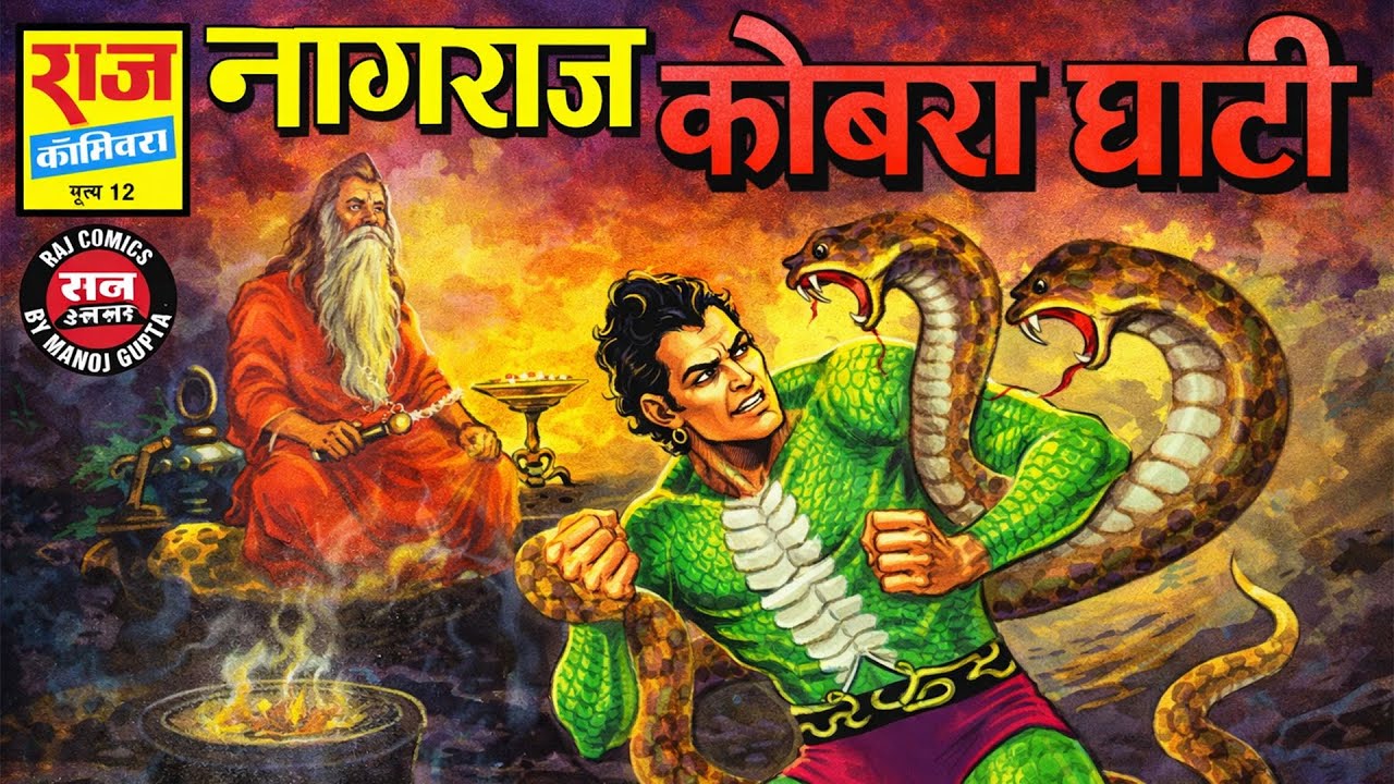 EP12 - Cobra Ghati | कोबरा घाटी - नागराज | Nagraj 12th Comic | Raj Comics Read Along Video