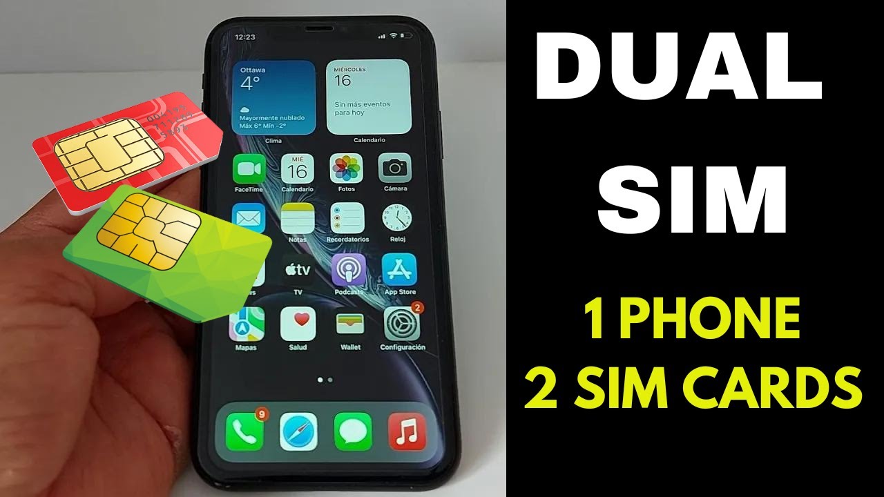 How to activate dual sim cards in the same phone