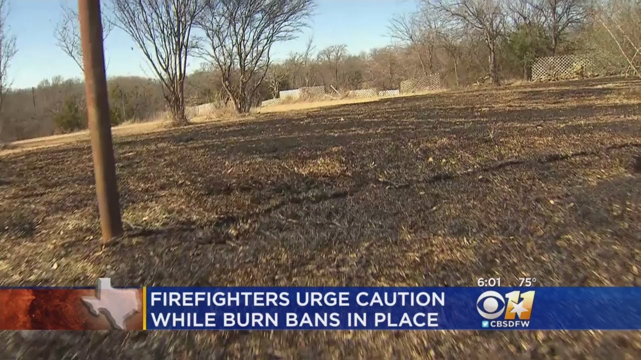 Burn Bans In Place In Multiple North Texas Counties
