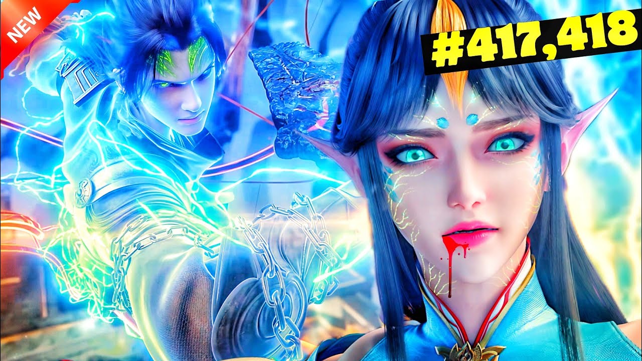 Weak Boy Becomes God Anime Season 6 Part :) 417,418 | Anime Explain In Hindi