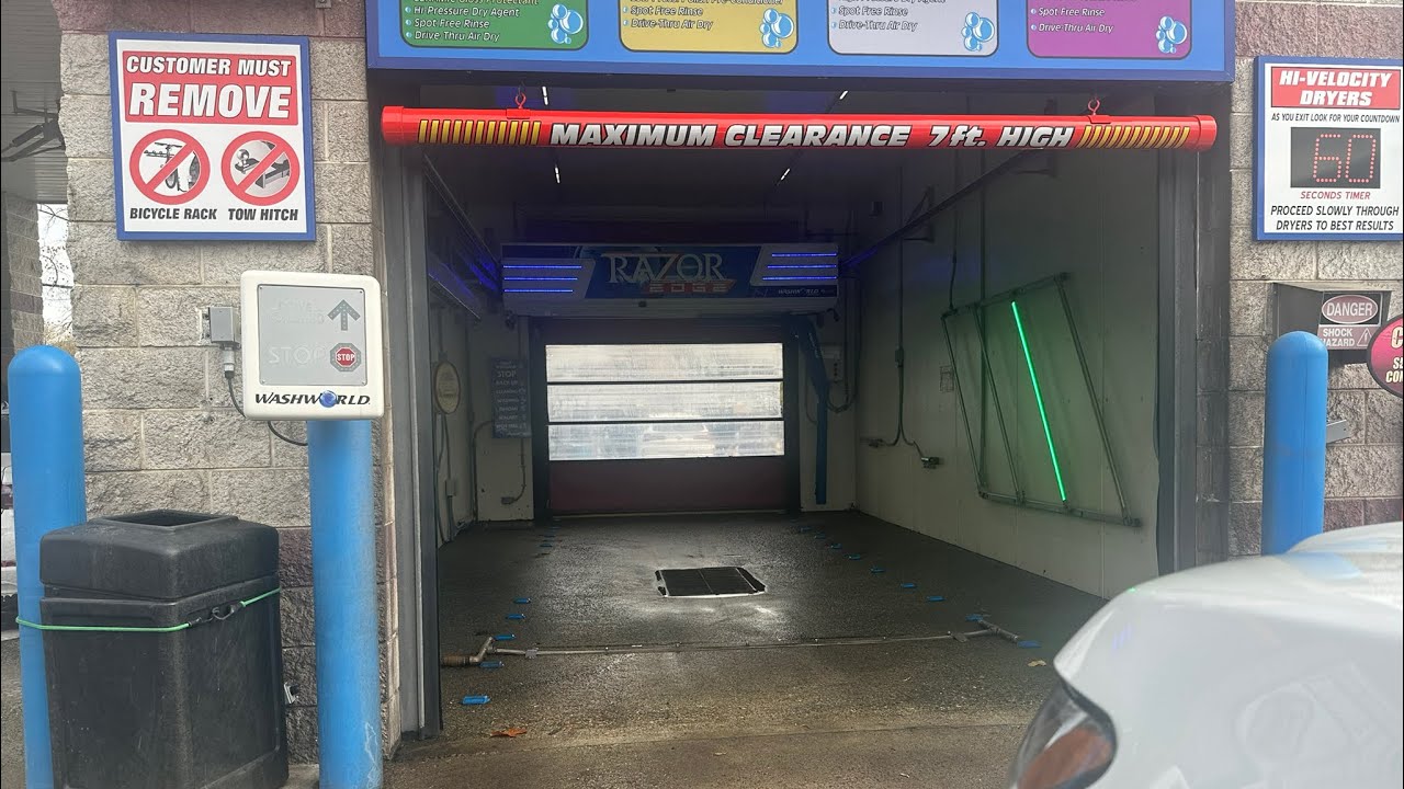 BRAND NEW: WashWorld RAZOR EDGE: Spotless Auto Laundries Car Care Center 