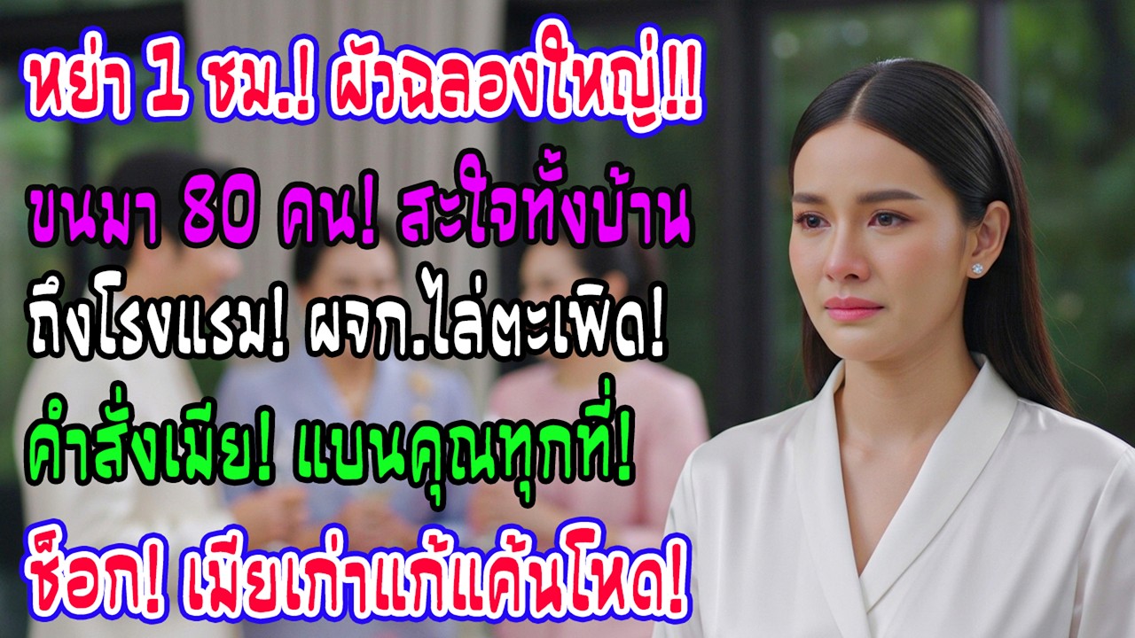 เพิ่งหย่าไม่ถึงชม.ญาติผัวฉลอง80คน ผจก.ขอโทษ 