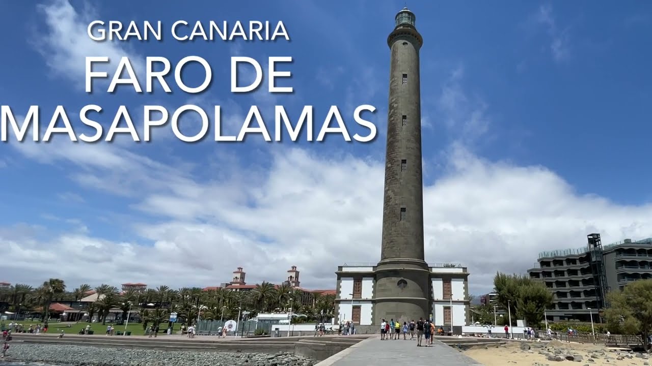 Faro de Maspalomas, Gran Canaria (4K)