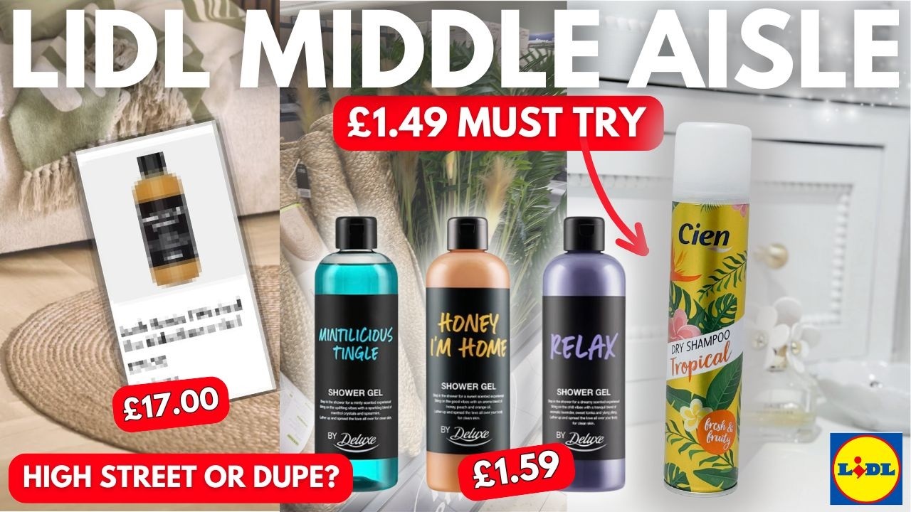 LIDL WHAT’S NEW THIS WEEK 🛒 Middle Aisle Finds, Must Buys & DUPES