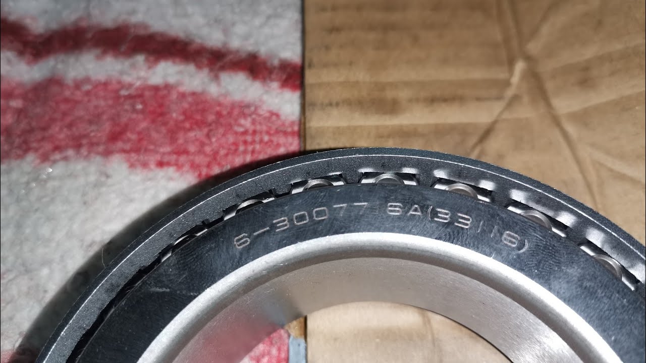 Самые бюджетные подшипники на  BPW эко оси прицепа