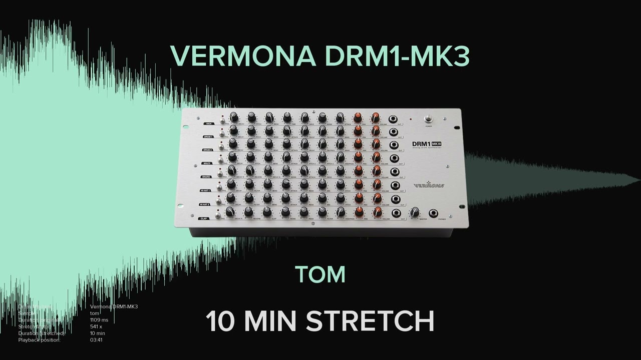 Vermona DRM1-MK3 Tom 4 (10 MINUTES)
