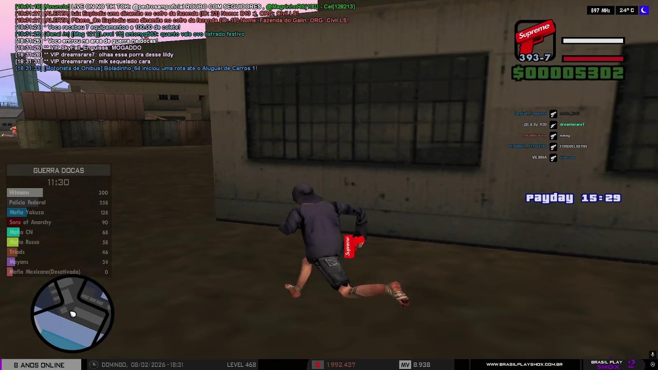 2 Tentativa da live kkkj