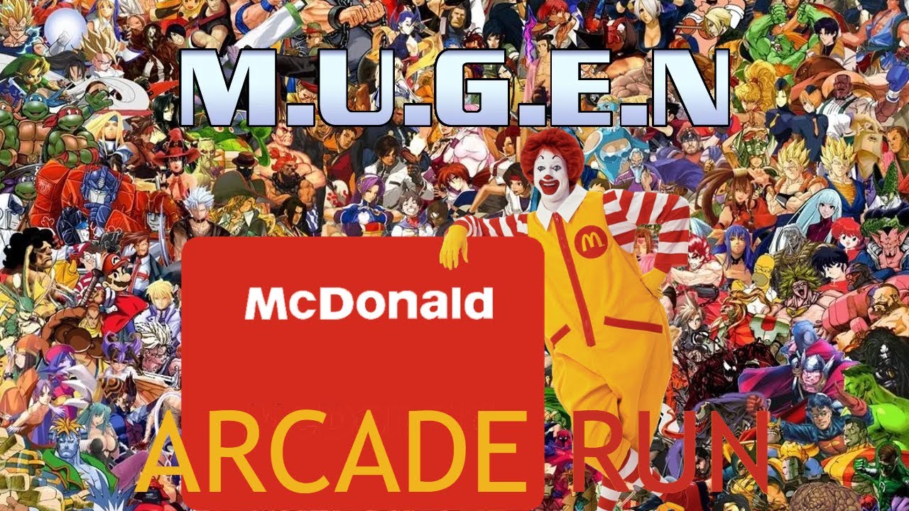 MUGEN: Sennou-Room's Ronald McDonald Arcade Run