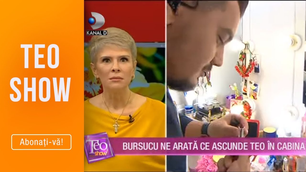 Teo Show (03.10.2019) - Razbunarea lui Bursucu! Ce ascunde Teo in cabina ei?