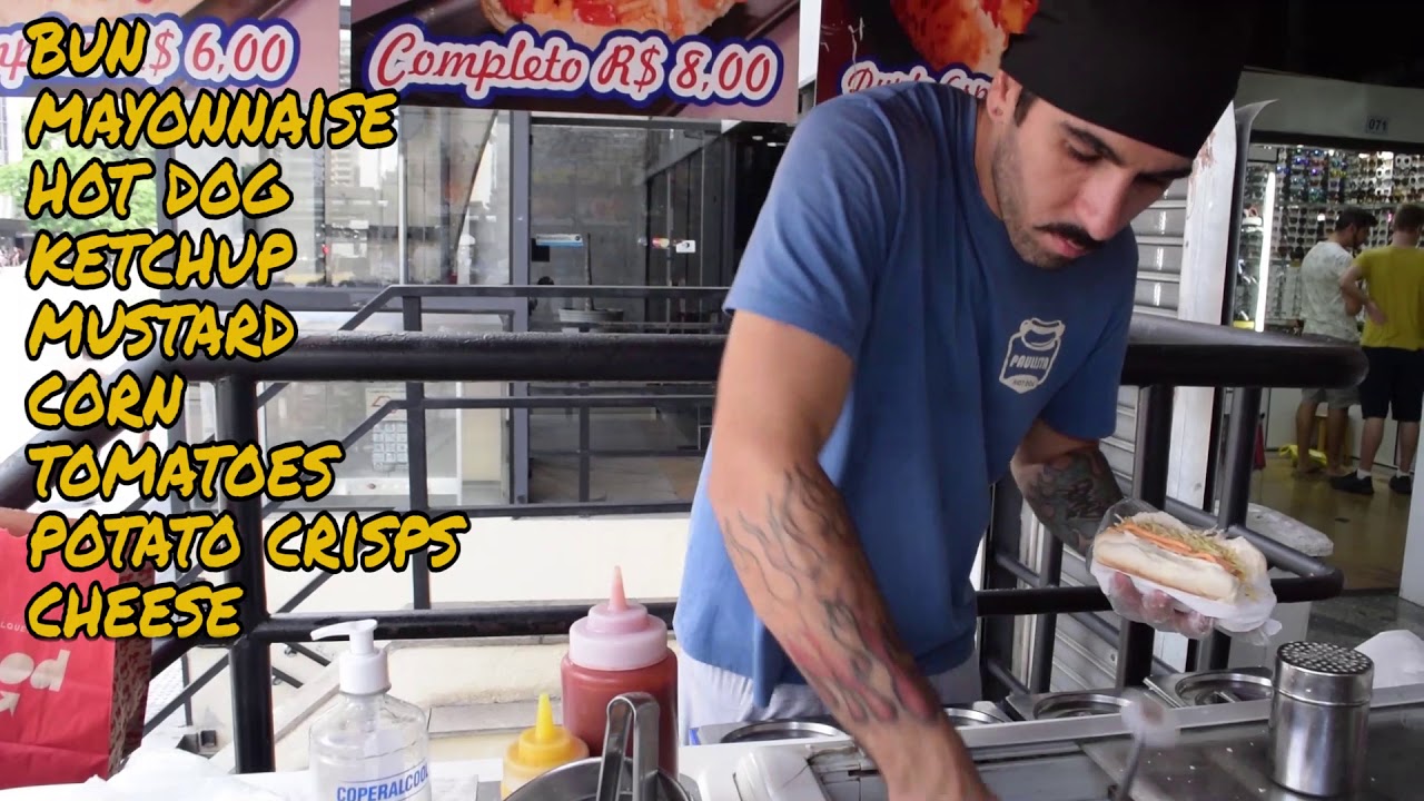 The Mightiest Hot Dog in the World | Cachorro-Quente | Brazilian Hot Dogs